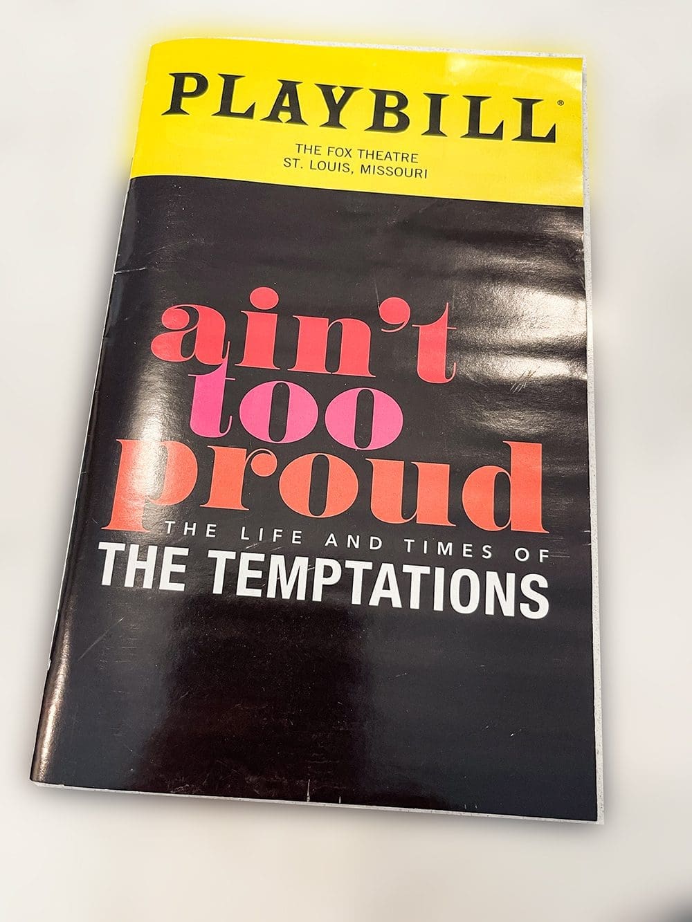 Ain't Too Proud Temptations Musical Review
