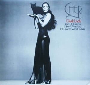 Album Cover of "Dark Lady" by Cher. 